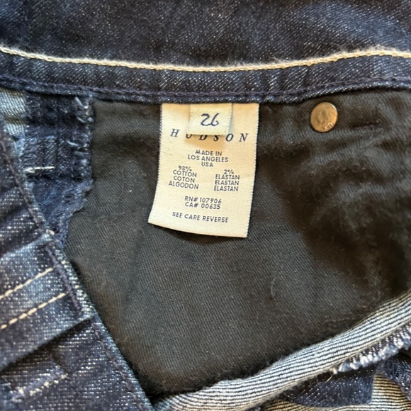 Hudson Flare Jeans Style W170DHA Made in Los Angeles Size 26 - Picture 5 of 6